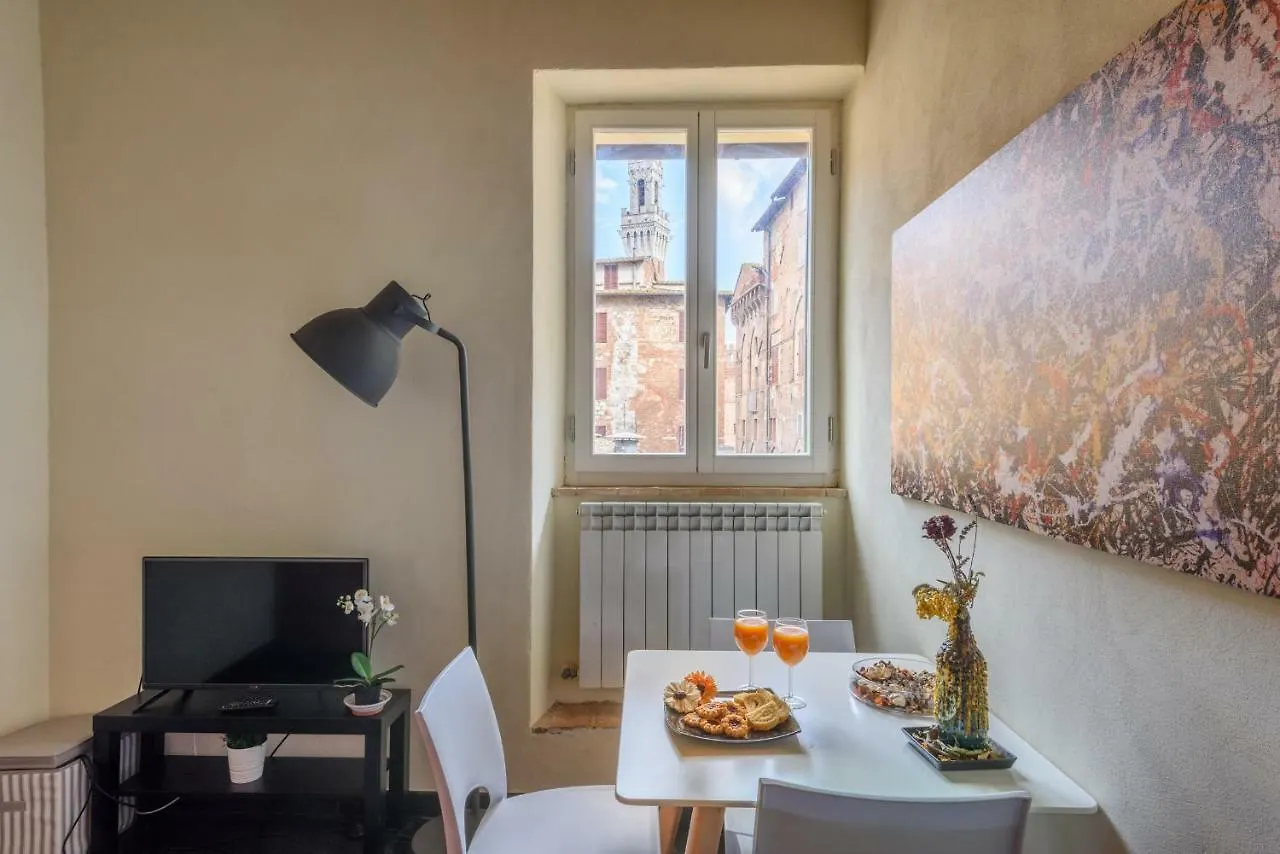 Apartment Selva Loft Torre Del Mangia Bright View Wi Fi, Air Conditioning Siena